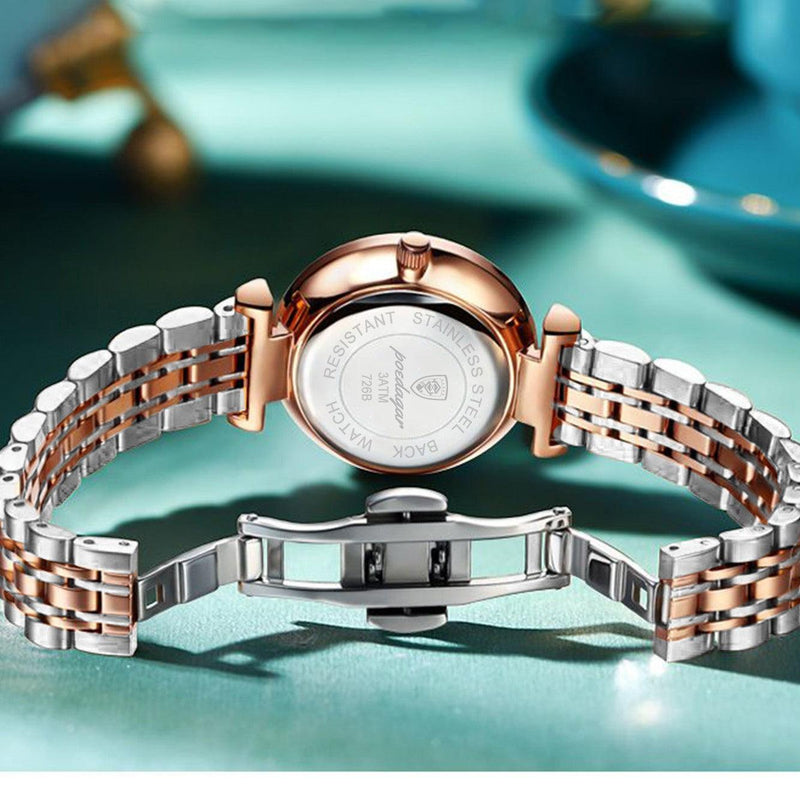 Relógio Cristal Luminar- Sofisticação e Beleza em cada momento™ - LOJACOMFY