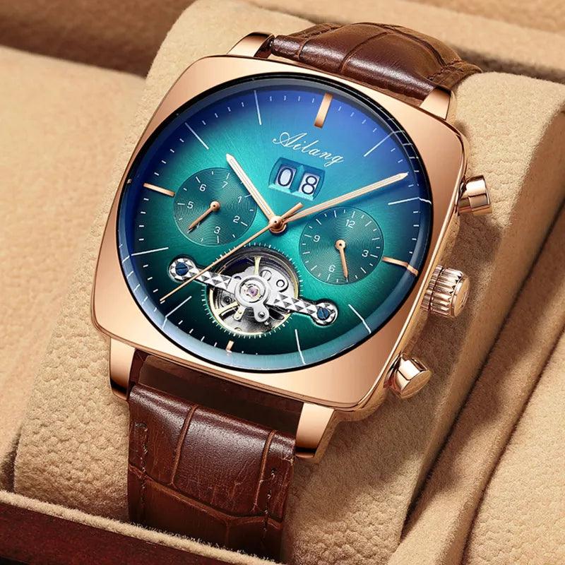 Relógios Masculino Glamour infinito oco, de luxo Resistente à água - LOJACOMFY