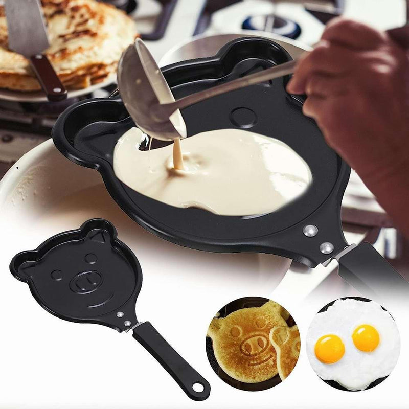 Mini Panela De Omelete Cartoon Breakfast Grill - LOJACOMFY